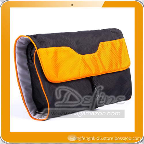 Waterproof Toiletry Kit Organizer Foldable Rolling Wash Bag